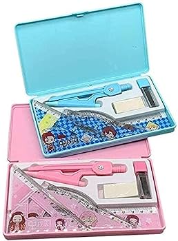 Amazon | 鬼滅の刃 文房具 定規 三角定規セット 消しゴム 小学生