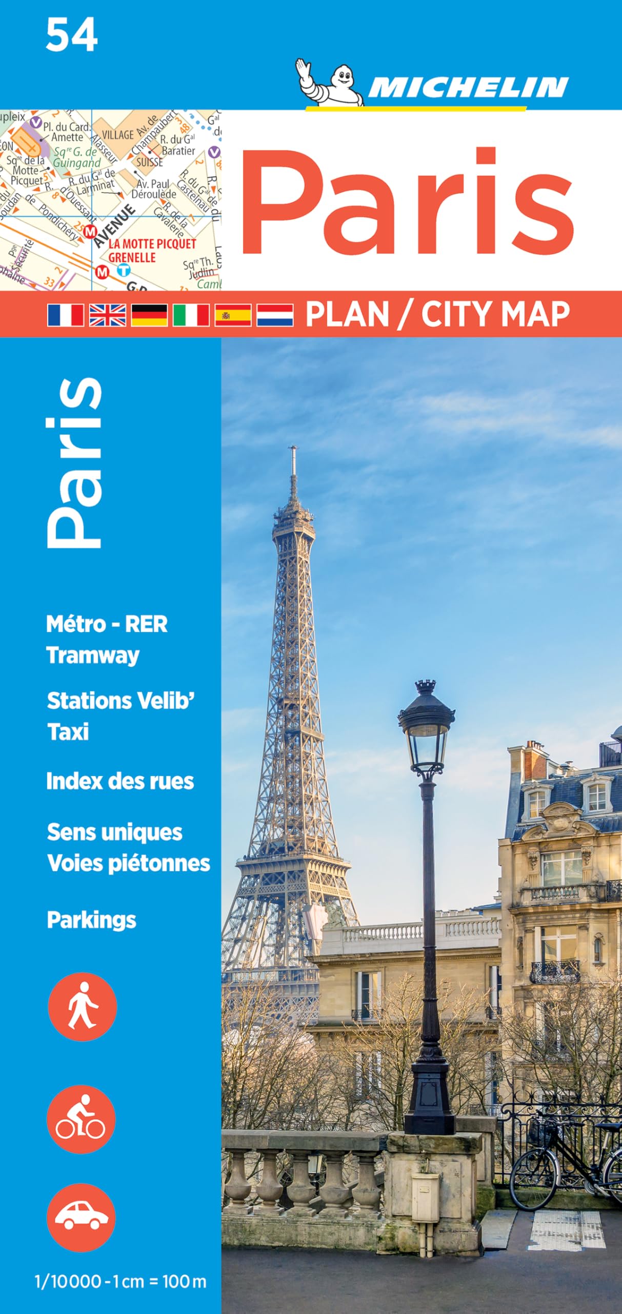 Paris - Michelin City Plan 54: City Plans