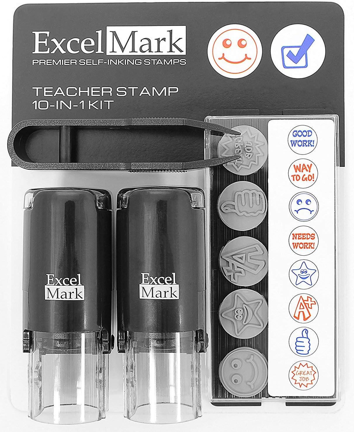 A17 Teacher Self-Inking Rubber Stamp Kit