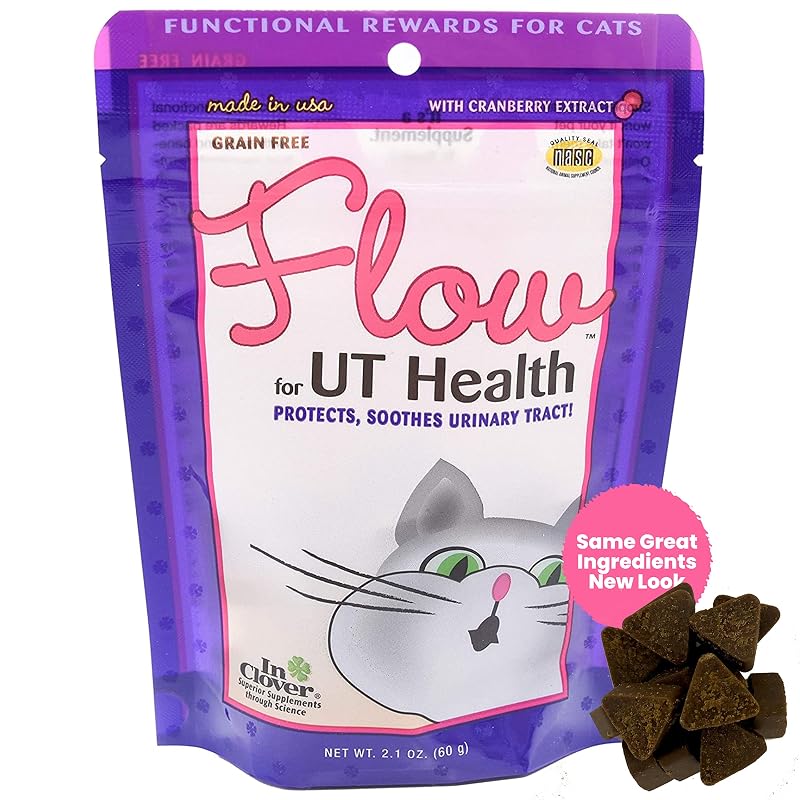 Suplemento em mastigáveis macios para cuidados urinários de gatos In Clover sabor cranberry – 60 g