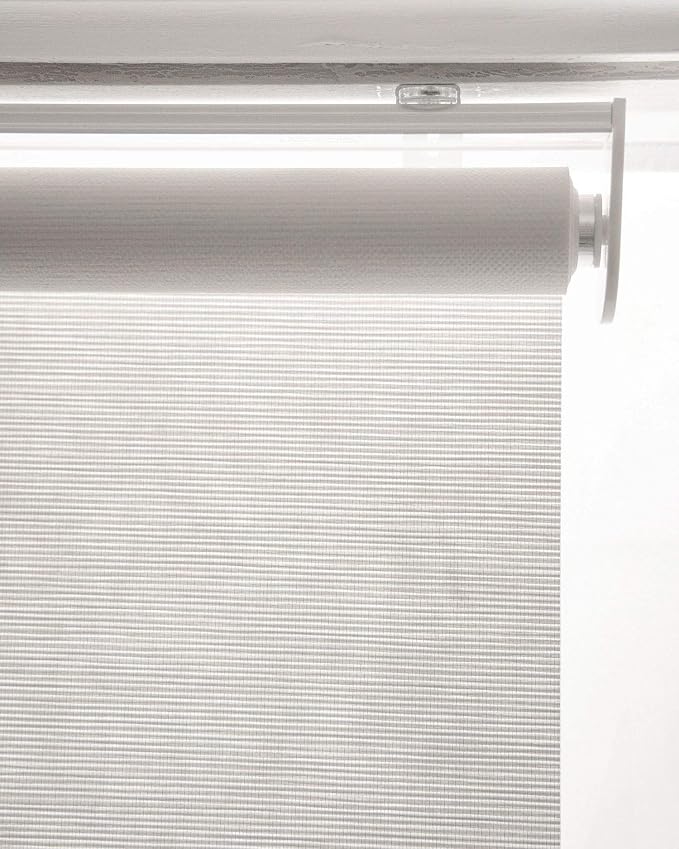 Persiana enrollable CHICOLOGY 23"x72" Blanca miniatura 7