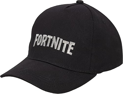 FORTNITE Gorra de béisbol para niños, sombrero de calidad para niños y gorra ajustada, gorra de béisbol de ala plana con diseño elegante