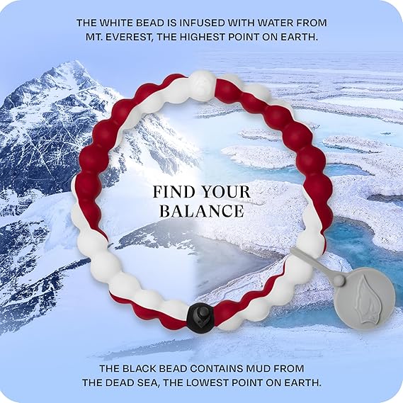 Lokai NFL Football Collection Beaded Bracelets for Men & Women - Silicone Jewelry Beaded Friendship Bracelet for Women & Men - Sports Team Gear, Apparel & Accessories