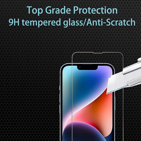 2+1+2 Pack Screen Protector for iPhone 14