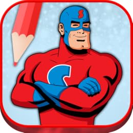 Super heroes coloring pages