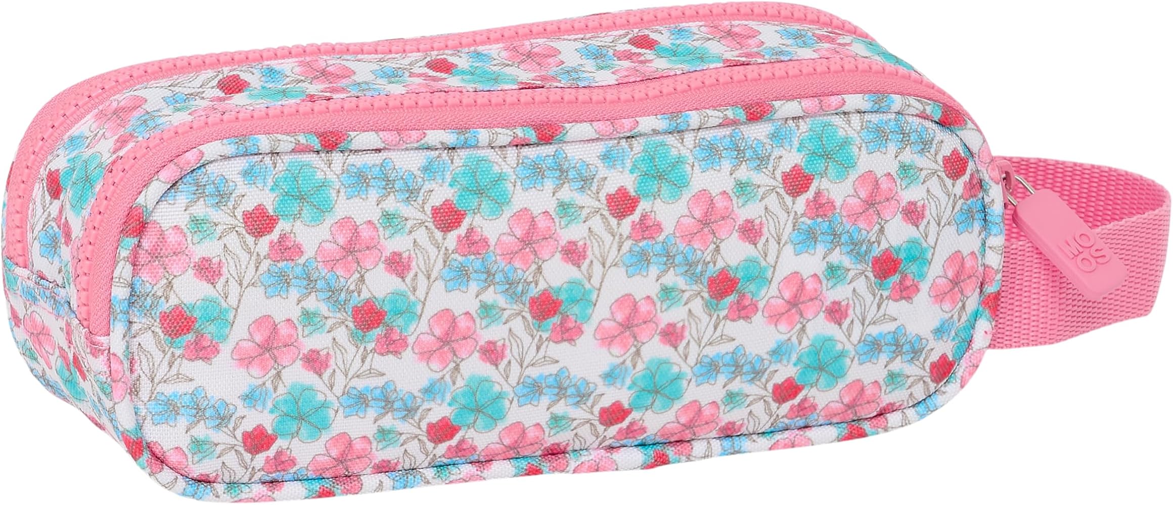 Safta MOOS FLORES - Astuccio Per Bambini, In Tessuto