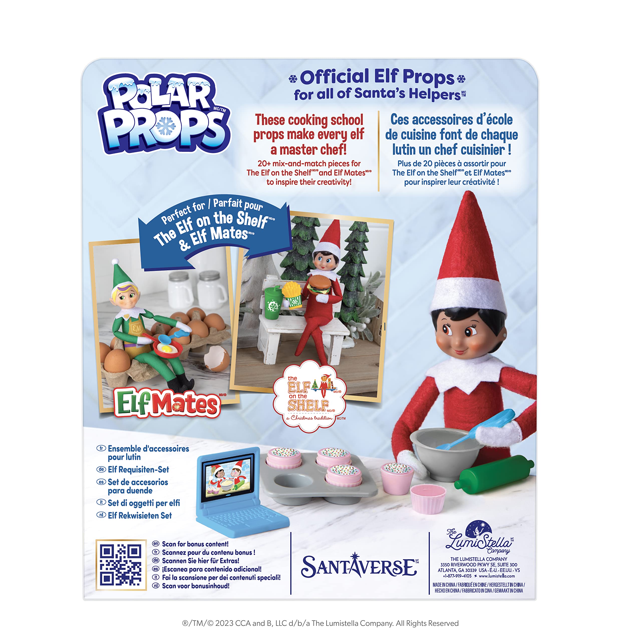 The Elf On The Shelf Polar Props Polar Pizza Truck