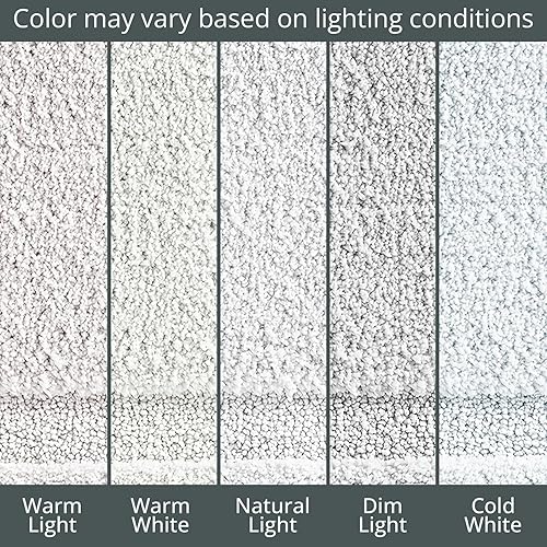 Miniatura 6 de mDesign Hydra Collection - Juego de 3 tapetes de baño de microfibra, antideslizantes, para después del baño, ducha, absorbentes de agua, lavables a