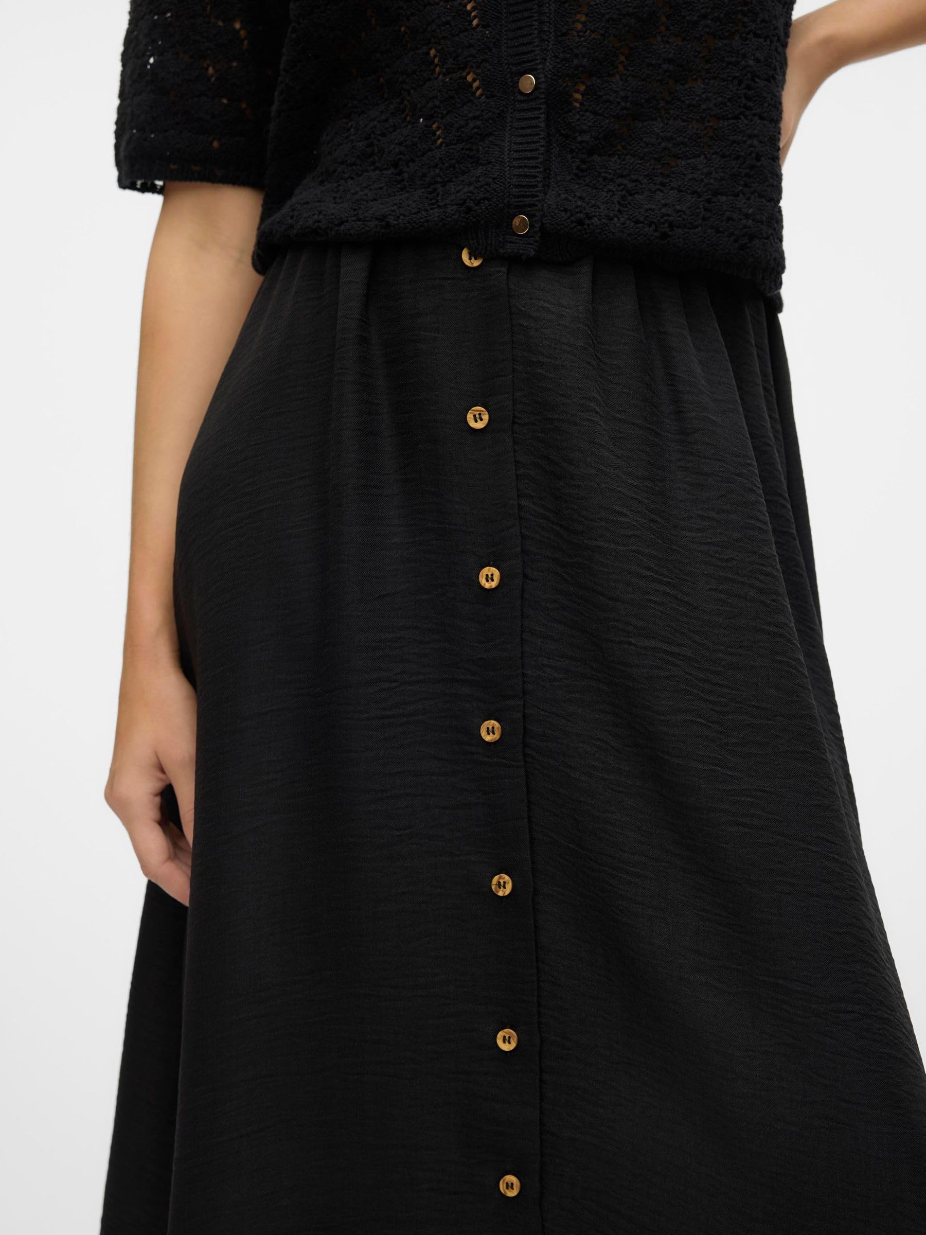 VERO MODA Skirt VMMELANEY High Waist Long Skirt