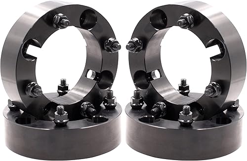 Miniatura 8 de Wheel Accessories Parts 2 espaciadores de rueda ATV UTV 4 en 5.394 in 0.157x5.394 in 1.75 pulgadas de grosor 4.331 in Hub M10 1.25 10x1.25 rosca