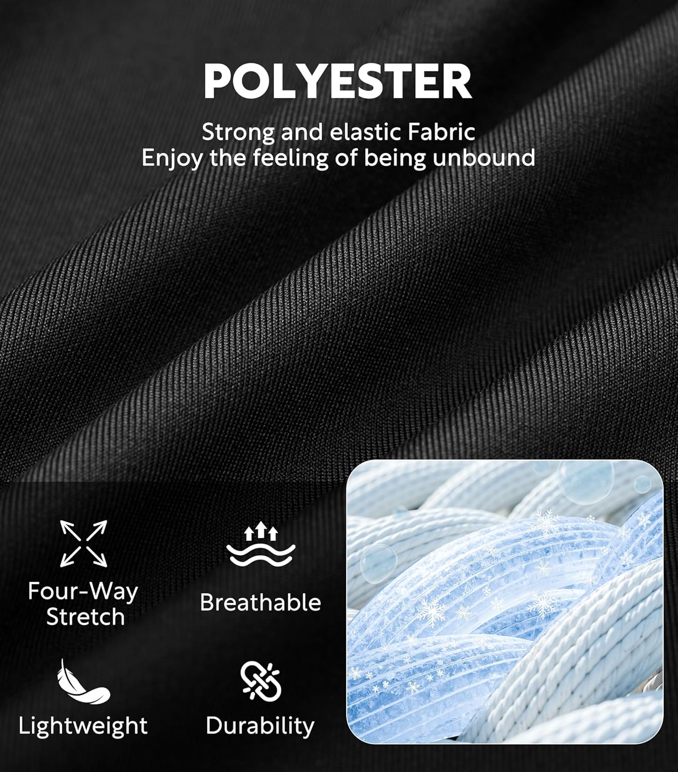 DAVID ARCHY Men's Light Sports Boxer Shorts Underwear Breathable and Cool Boxers with Button Fly 3 or 5 Pack - Image 3