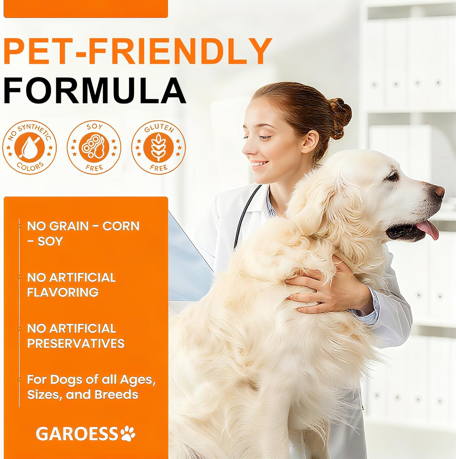 CoQ10 Heart Chew for Dogs, Support Dogs Heart Health, Cognitive & Energy, CoQ10 Chews for Cardiovascular & Gum Health & antioxidant Protection, Bacon Flavor, 240 Count (2 Packs/Trust it)