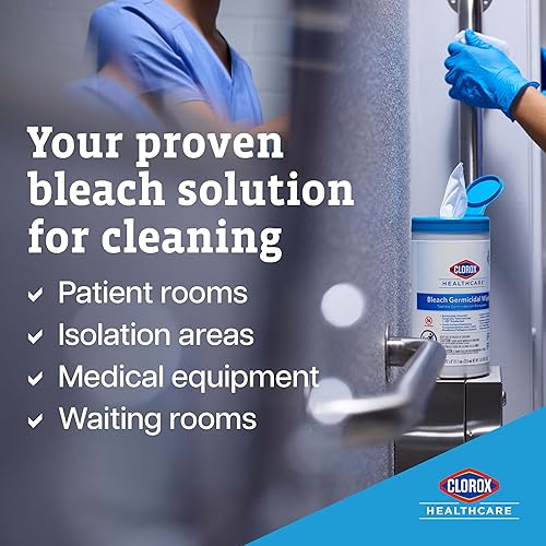 Miniatura 4 de Clorox 30358 Paquete de 110 toallas germicidas con lavandina para el cuidado de la salud 1 Blanco 1