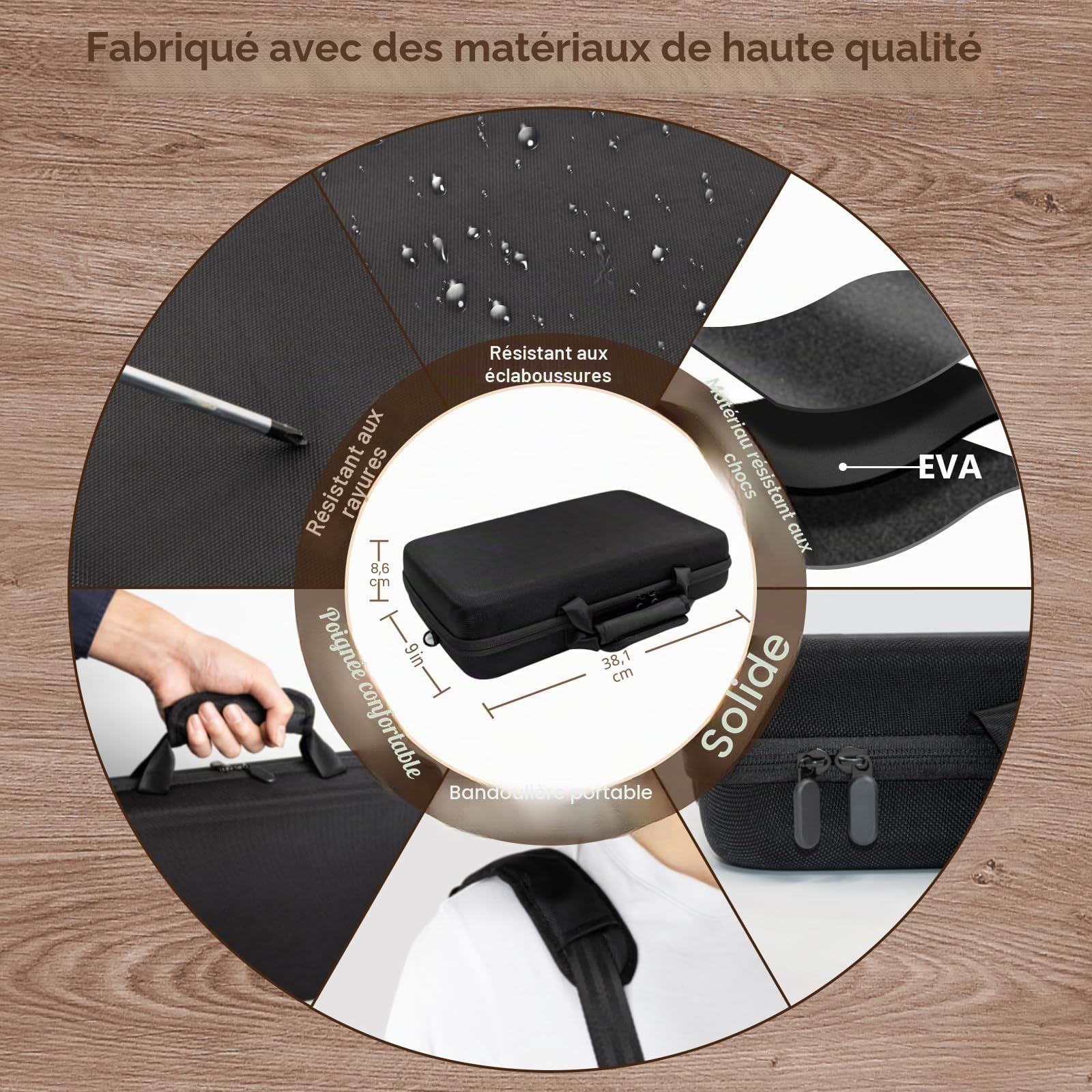 BRANTMAKER Malette à couteaux Collection GC-1005
