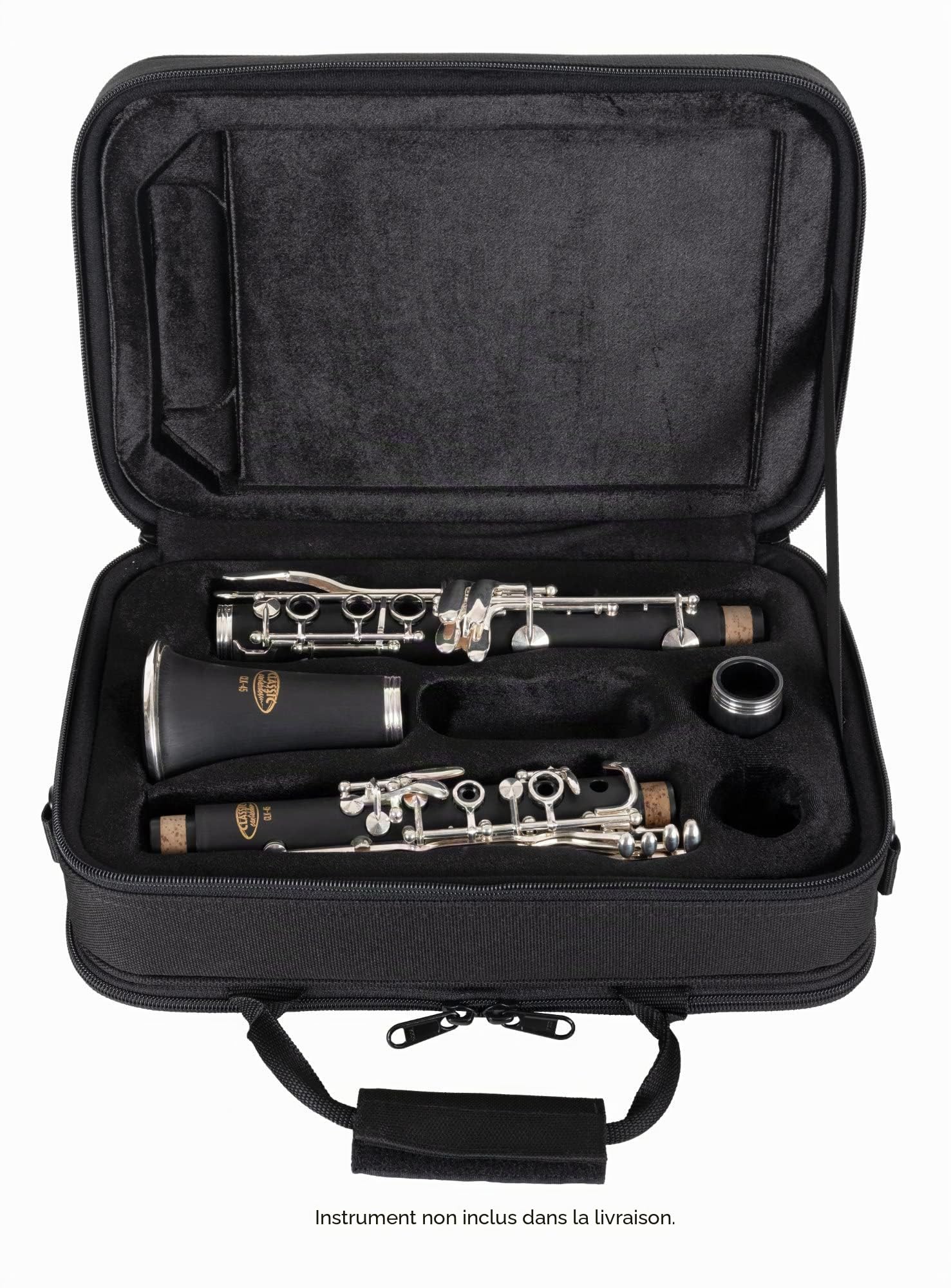 Étui Léger Lechgold pour Clarinette (Boehm), Supports pour 2 ampoules