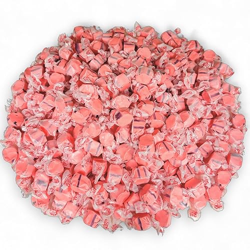 Miniatura 40 de Caramelos masticables clásicos con sabor a fruta picante de mandarina y agua salada de alta calidad, bolsa de 1 libra, más de 60 piezas envueltas