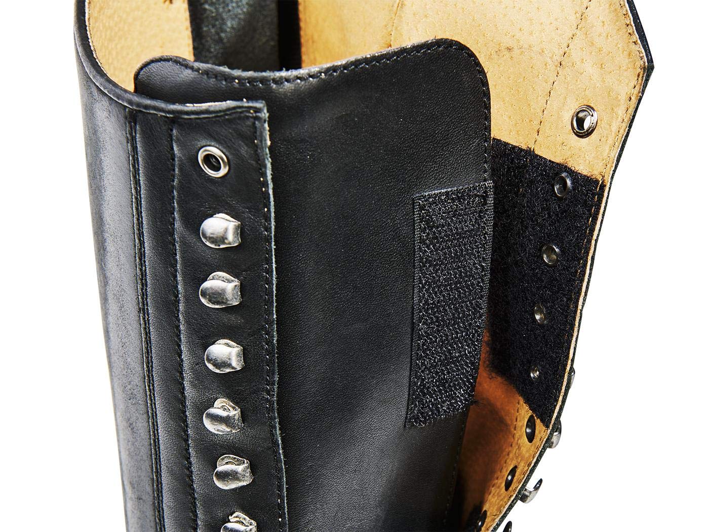 Busse Laval NW Botas de hípica Piel Cordones Negro