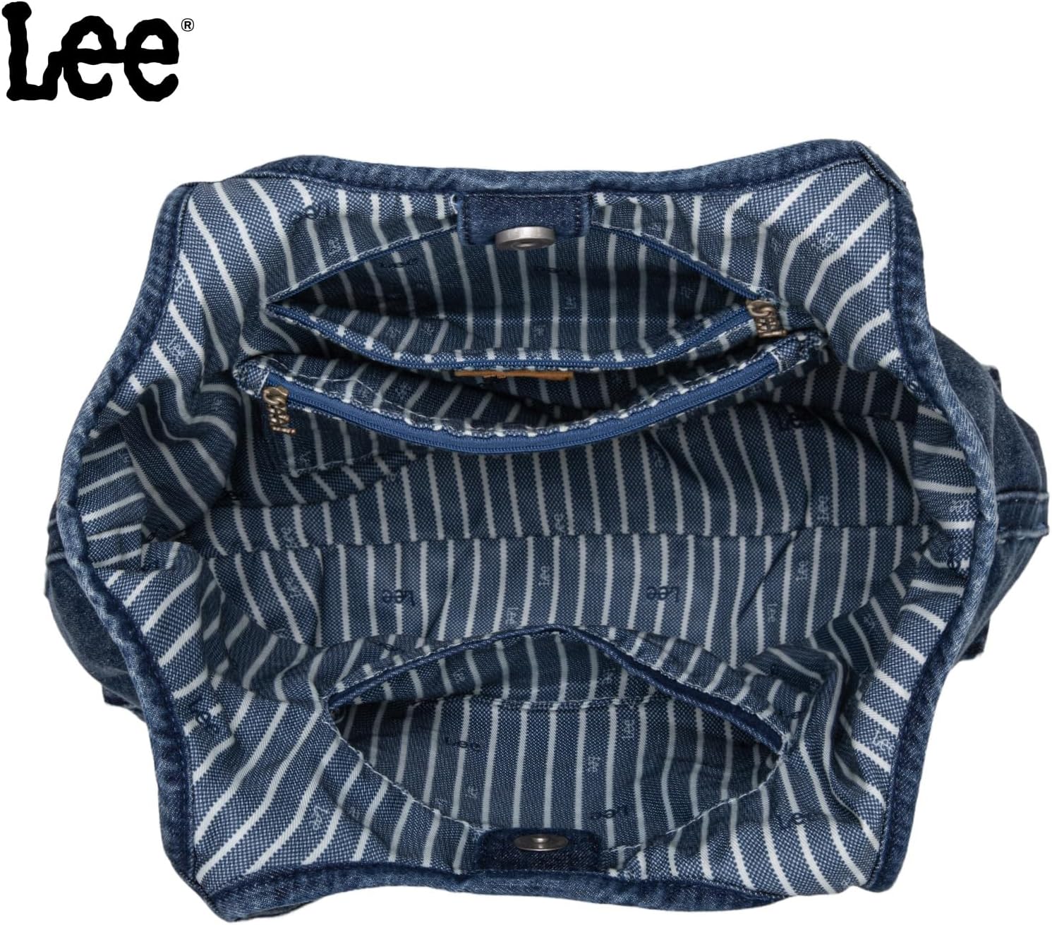 Montana West x Lee Denim Tote Bag for Women Casual Hobo Shoulder Bag & Handbags for Work, Travel, Shopping - Image 4