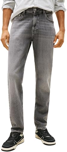 Tommy Jeans Calças de ganga homem Ryan Slim Fit, Denim (Calças de ganga) : Amazo