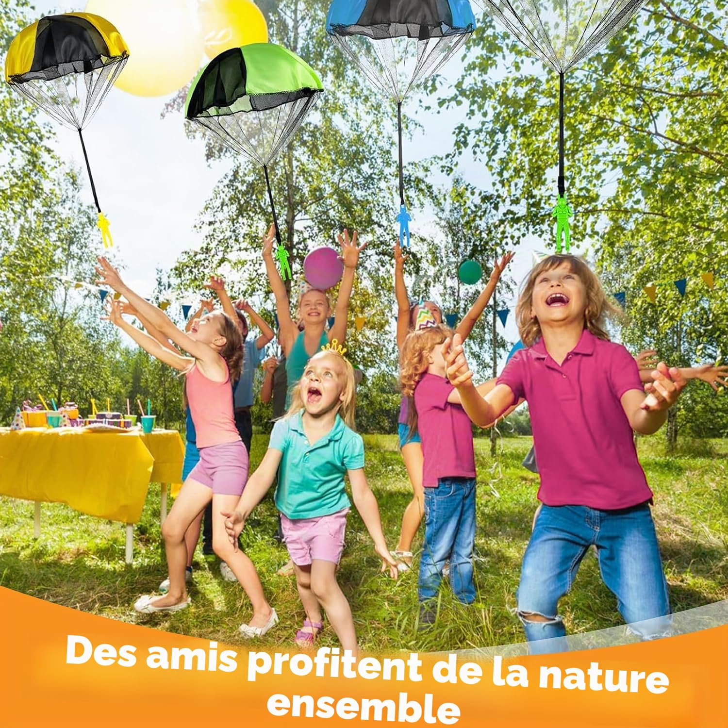 Jouet parachutiste en tissu - Jouet de garçon anniversaires et fêtes