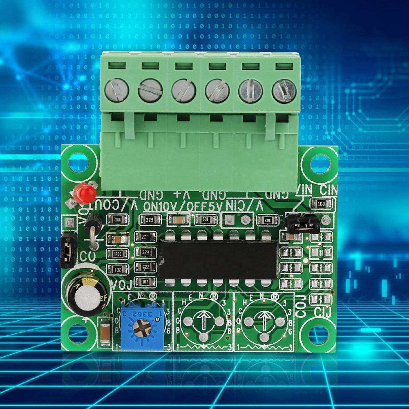 Convertitore di Tensione da Corrente a Tensione, 0-10V a 0-20MA Modulo, 1-5V a 4-20MA Modulo V/C, 0-5V/10V/1-5V a 0-20MA/4-20MA Tensione al Modulo V/C Corrente