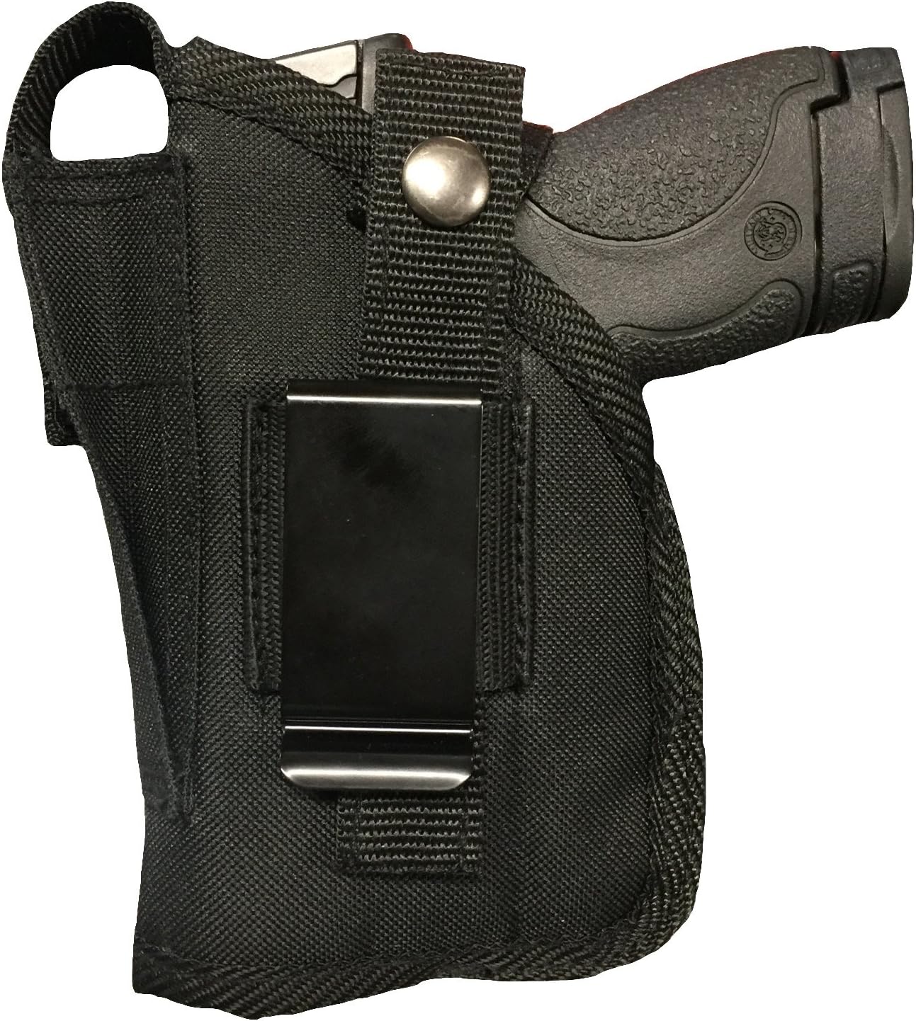 Nylon Gun Holster for Taurus PT-709 Slim, PT-740 Slim with Laser Black