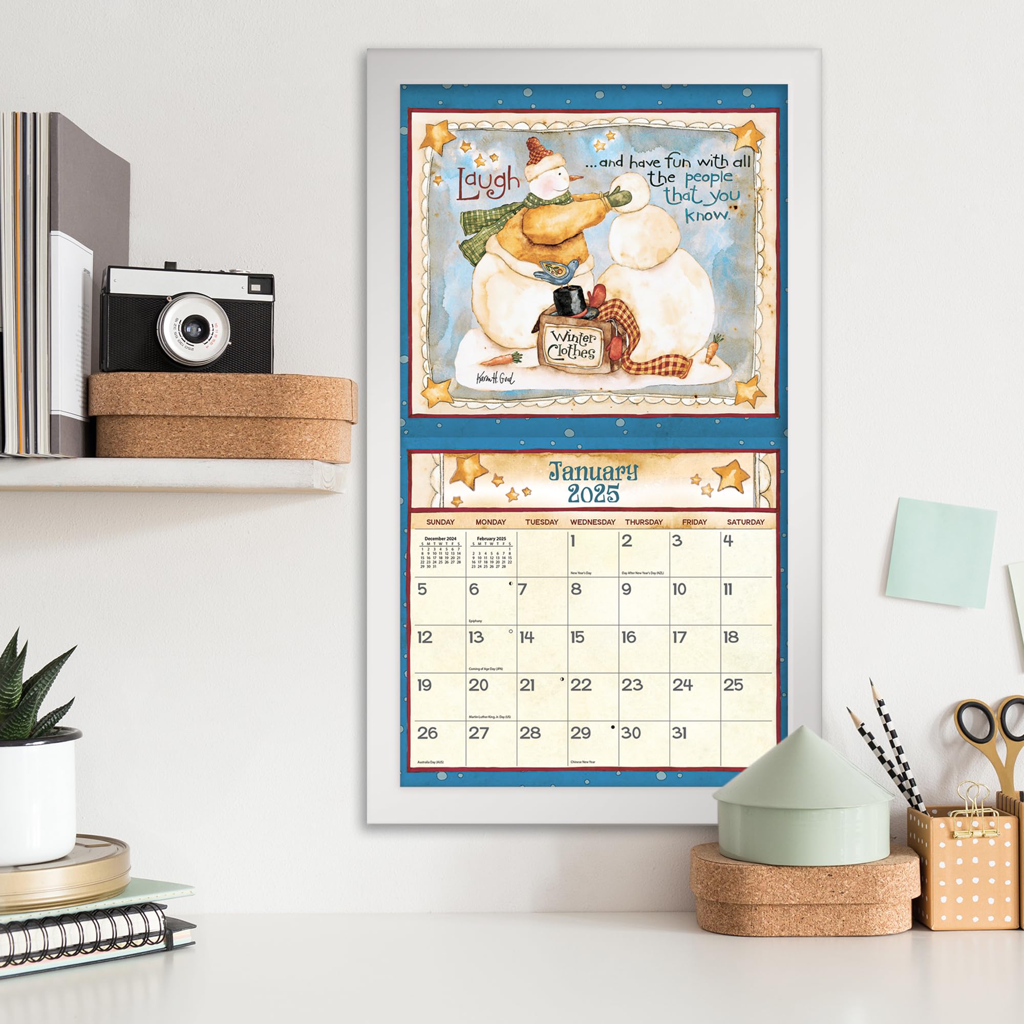 LANG Simple Life™ 2025 Wandkalender (25991001879)