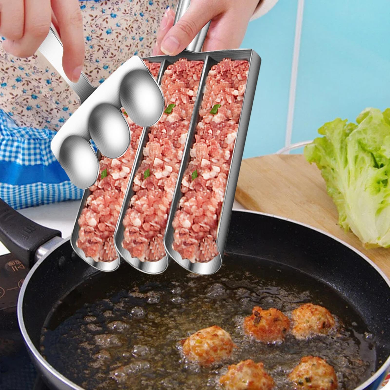 Amazon.co.jp: 2025年ミートボールメーカミートボール作り肉団子