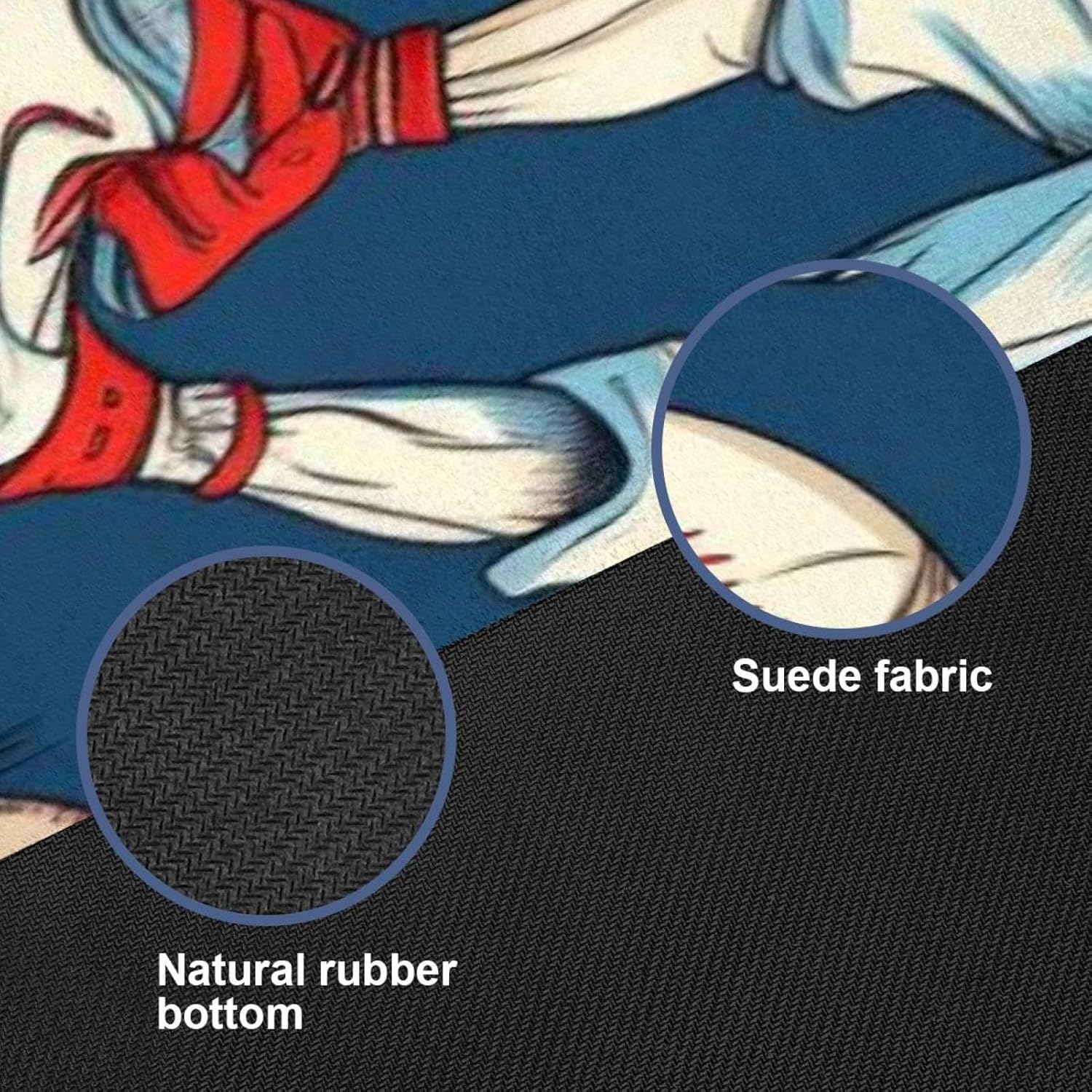 Yoga Towel, Baseball Pattern Non Slip Sweat Absorbent Hot Yoga Mat Towel for Hot Yoga, Pilates and Fitness - 72.8" x 26.8"