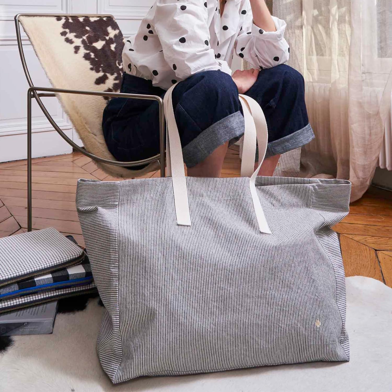 La Cerise Sur Le Gateau Borsa tote Finette Finette Caviar