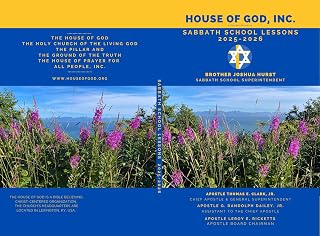 House of God Sabbath Lessons 2025 - 2026: 2025-2026
