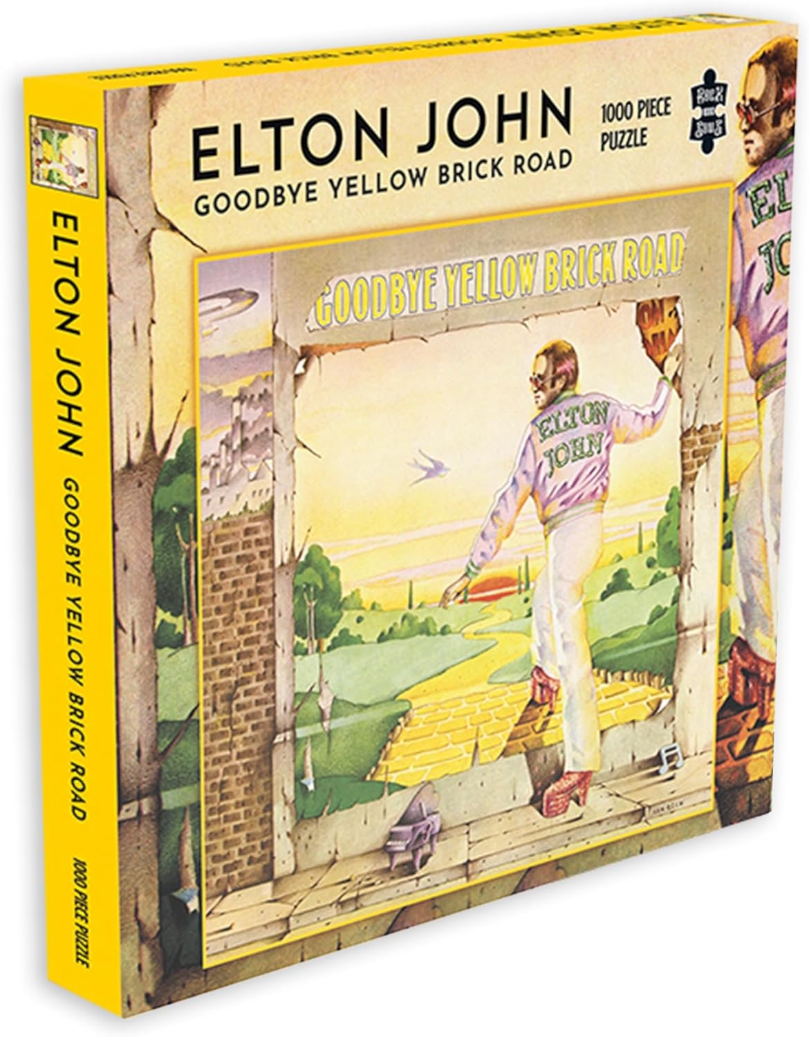 RockSaws - John,Elton Goodbye Yellow Brick Road (1000 Piece Jigsaw Puzzle)