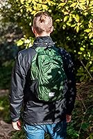 Vista 4 de Mochila 4Monster de excursionismo, de día, resistente al agua, ligera, plegable, para viajes, campamento, exteriores