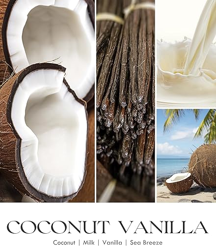 Miniatura 17 de AOOVOO Velas de canela de manzana, velas perfumadas de 9 onzas, vela de aromaterapia, vela de soja para el hogar