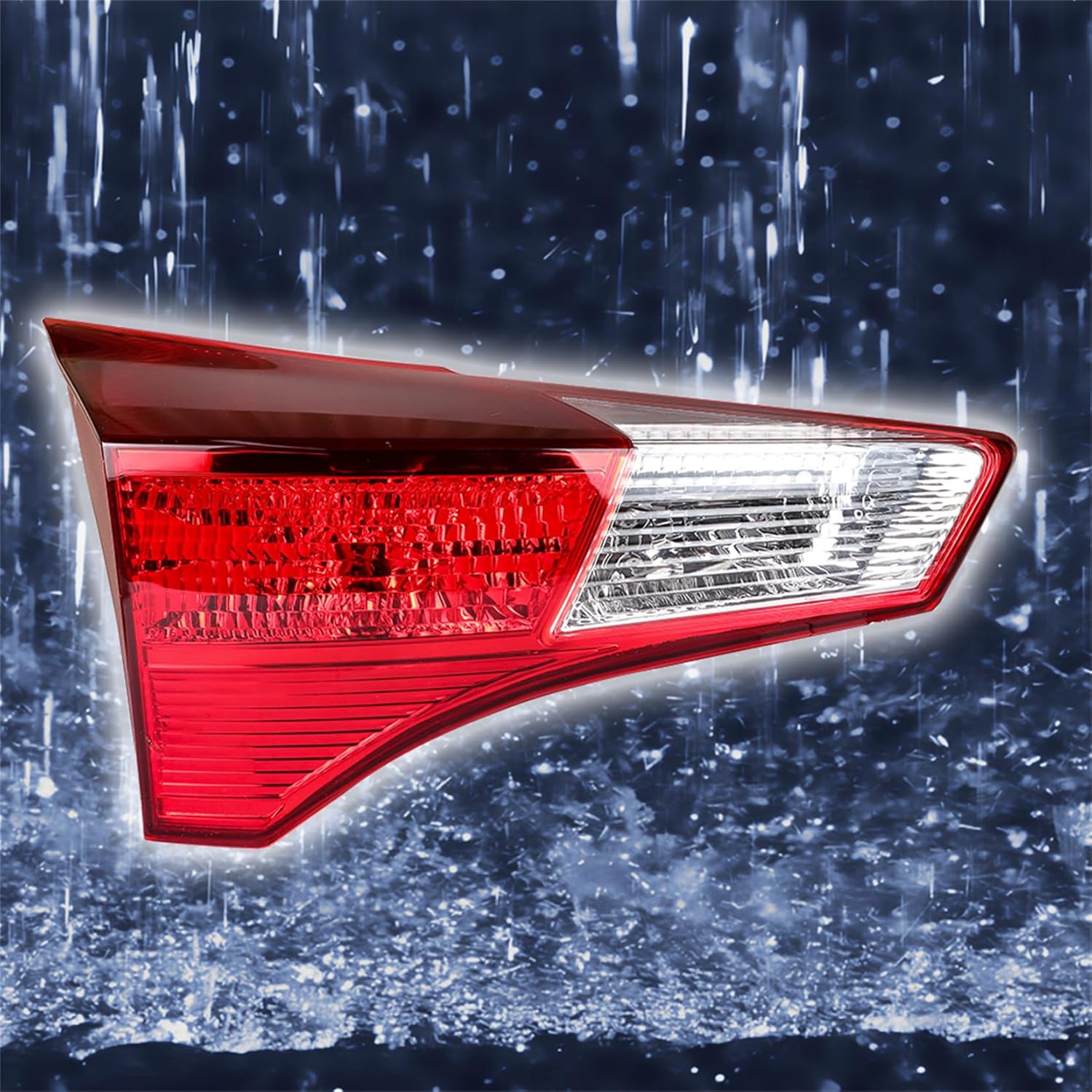 Inner Left Side Tail Light Replacement for RAV 4 2013-2015 Rear Brake Lamp 815900R010, TO2802126