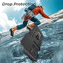 A rtistque Armor Bumper Back Case Cover for Motorola Moto Edge 60 Stylus 5G | Stylish Ring Holder & Inbuilt Stand | Sliding Camera Cover | TPU Protective | Motorola Edge 60 Stylus Back Cover - Black gallery image
