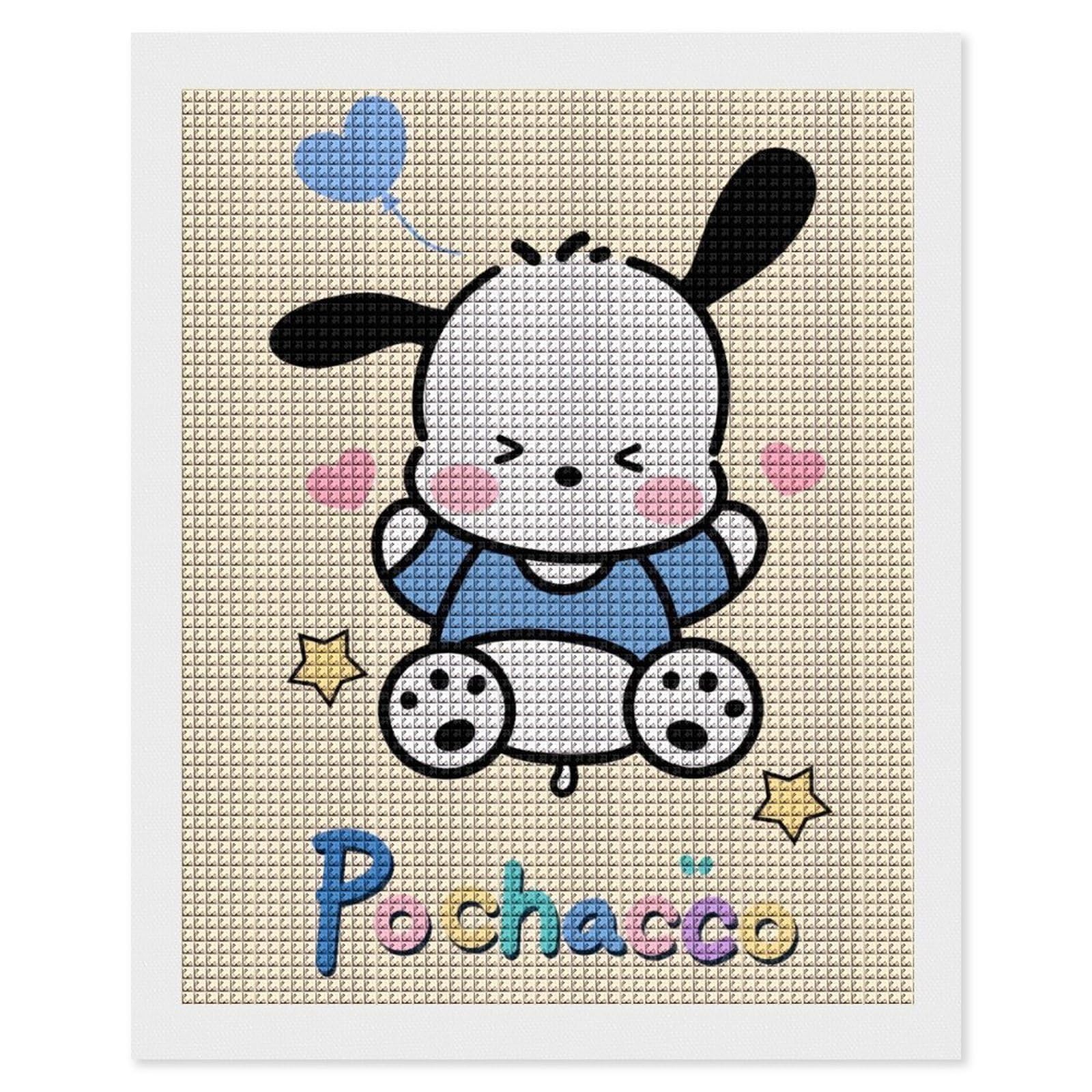 Amazon.co.jp: ポチャッコ ダイヤモンドアート 四角いビーズ