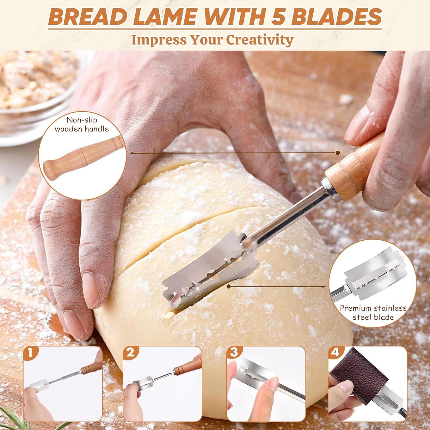 Kit completo para iniciantes de massa fermentada – 24 peças Suprimentos de cozimento de pão de fermento para cozinha moderna, cestas redondas de 23 cm à prova de pão Banneton… em promoção! Veja a oferta e mais achadinhos de Linhas, Kits & Presentes 8 Hoje é o melhor dia para comprar Kit completo para iniciantes de massa fermentada – 24 peças Suprimentos de cozimento de pão de fermento para cozinha moderna, cestas redondas de 23 cm à prova de pão Banneton… com aquele preço maroto! Promoção! Aproveite a oferta! 8