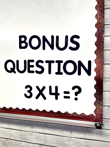 Miniatura 3 de Teacher Created Resources Borde festoneado rojo brillante (TCR8767)