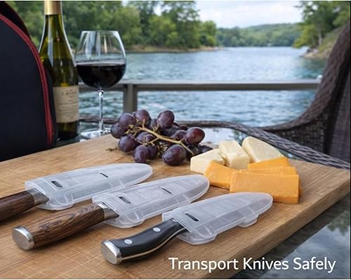 Miniatura 8 de Blade Guard - Protector de hoja de cuchillo de 10 pulgadas, fabricado en Estados Unidos, almacenamiento y transporte seguros para cuchillos de