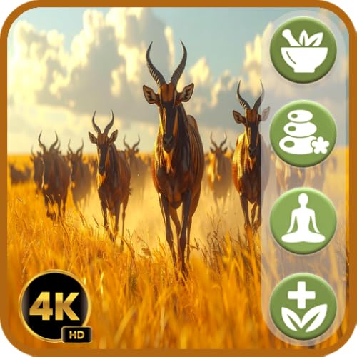 Ambiance safari africain - Paix des prairies sauvages de la savane