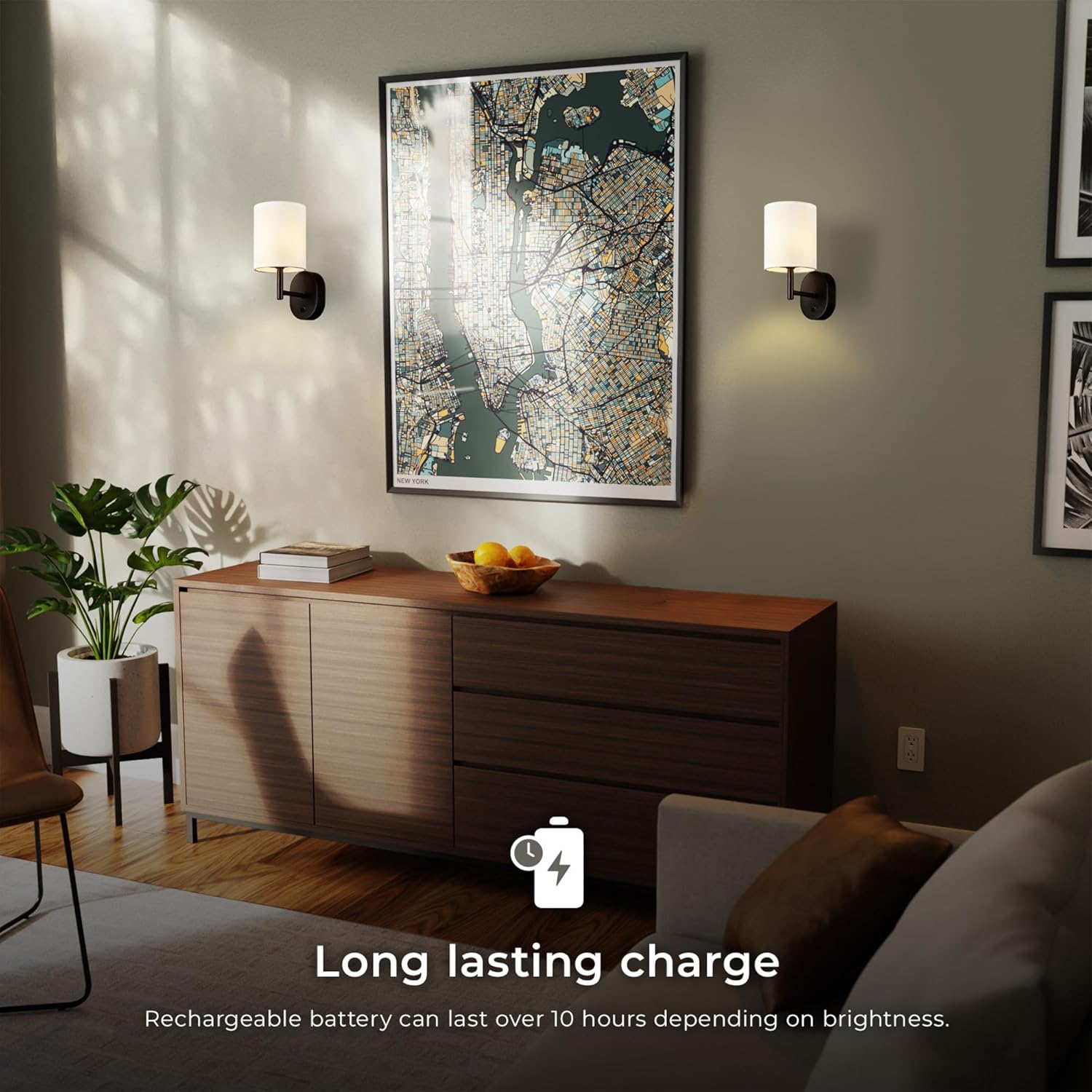 Long lasting charge icon