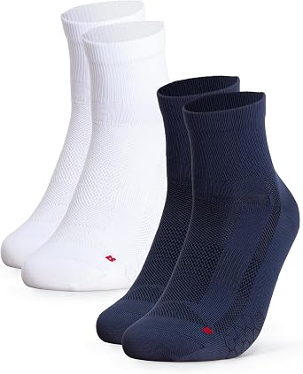 Occulto Men's & Women's Short Road Cycling Socks Pack of 2 Model Thomas Quarter Cycling Socks