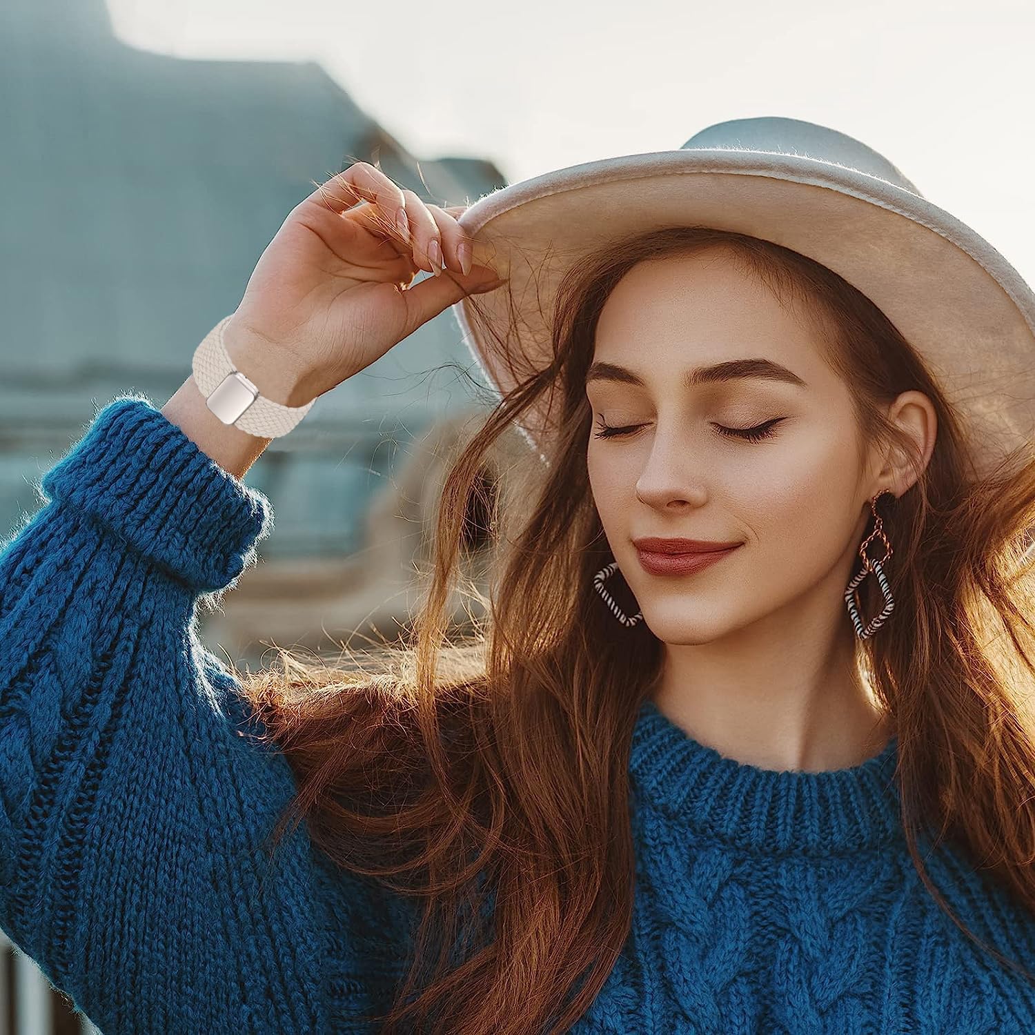 2Pcs Magnetic Braided for Apple Watch Band 41mm 40mm 45mm 44mm Ultra/2 49mm 38mm 46mm 42mm Women/Men,Stretchy Elastic Nylon Sport Loop Strap for iWatch Bands series 10 9 8 7 6 5 4 3 se 40 44 41 45 mm