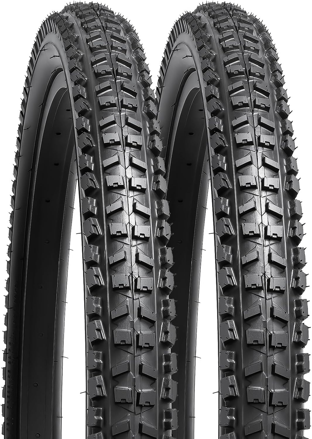 YUNSCM 2 PCS 26" Mountain Bike Tires 26x2.30 56-559 Tires Compatible with 26 x 2.30 26x2.35 Bicycle Tires (Y-1125)