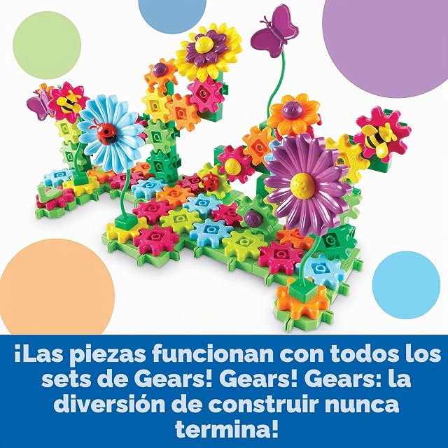 Foto 4 de 6 de Learning Resources Set de construcción con Flores de Gears! Gears! Gears