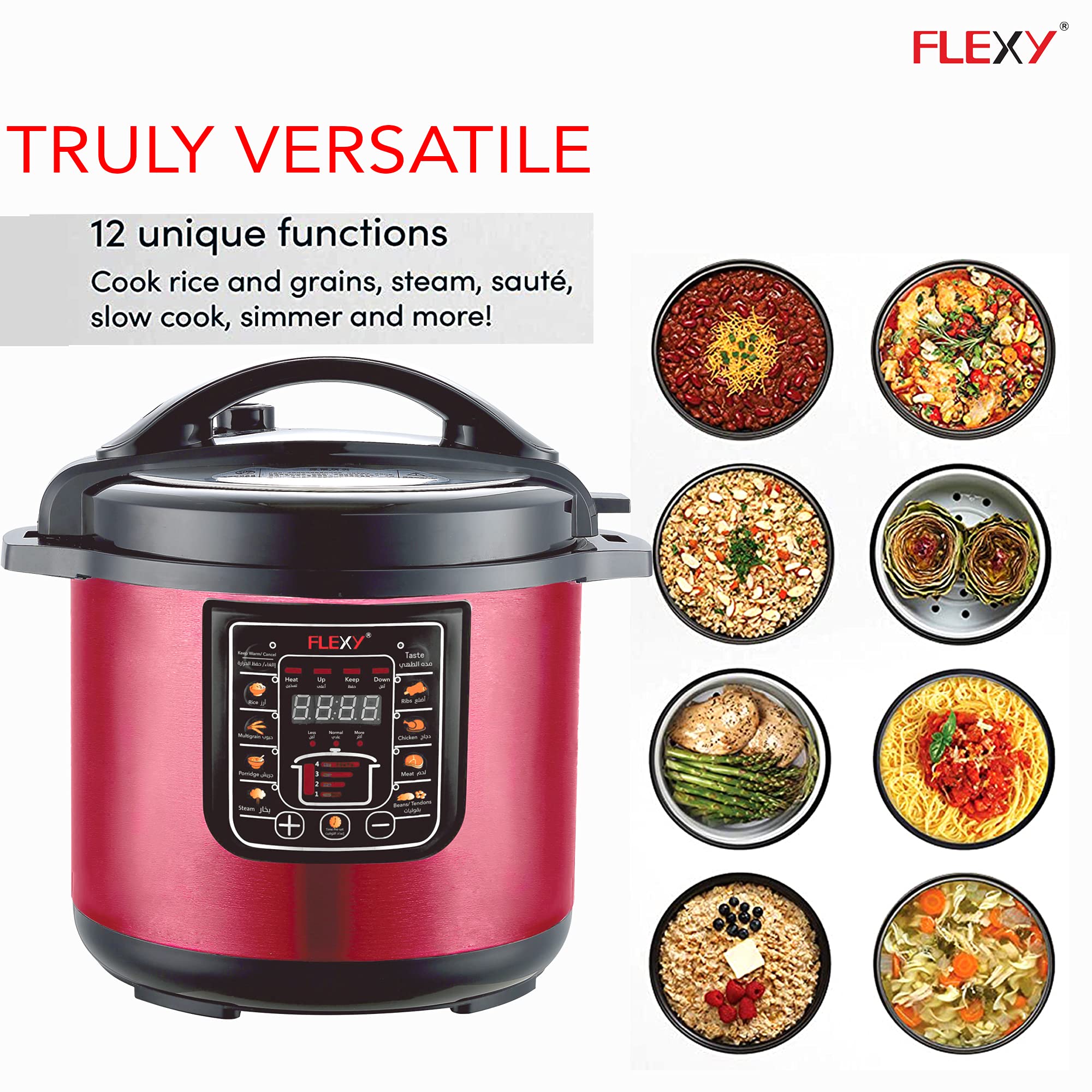 FLEXY ELECTRIC PRESSURE COOKER 8L FX8027EPC Buy Online At Best Price