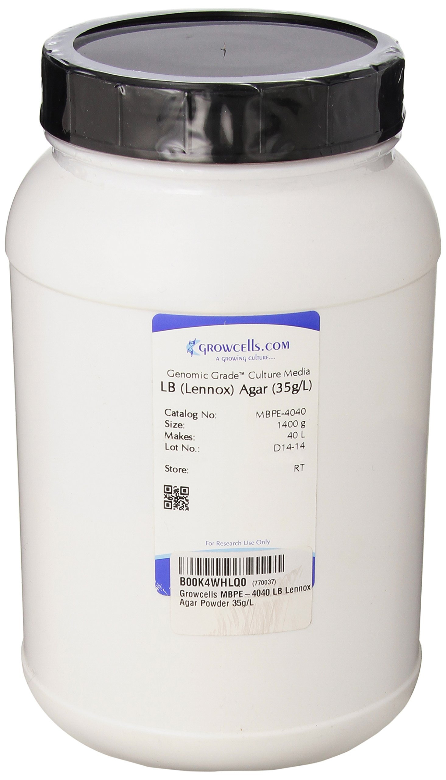 MBPE-4040 LB Lennox Agar Powder 35g/L