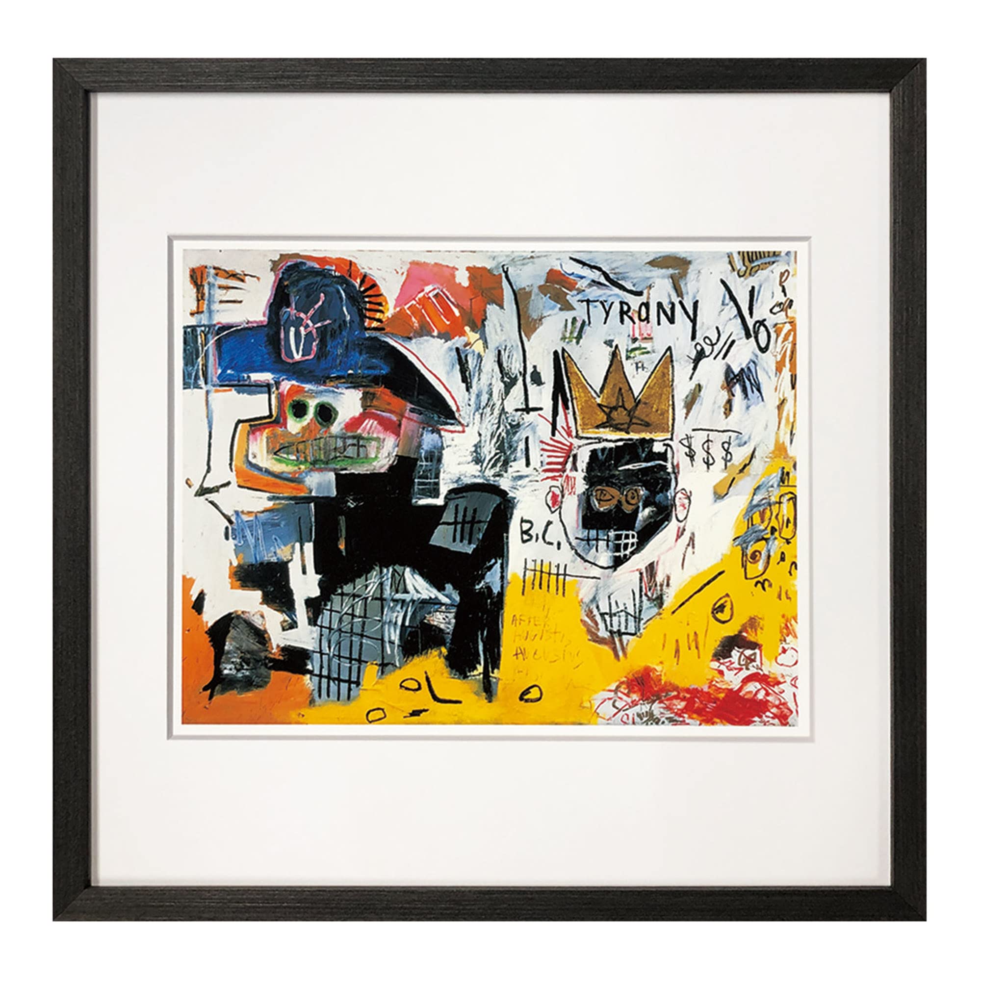 Amazon.co.jp: 美工社 アートパネル Jean-Michel Basquiat