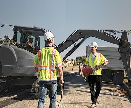 Miniatura 6 de 1550 - Chaleco resistente de malla de poliéster ultra fresco de la serie Brilliant Series, XL, color lima